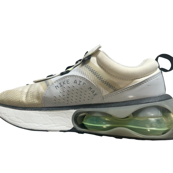 Nike Air Max 2021 GS Summit White Volt Photon Dust Size 5Y W 6.5  DA3199-102 - Picture 2 of 16